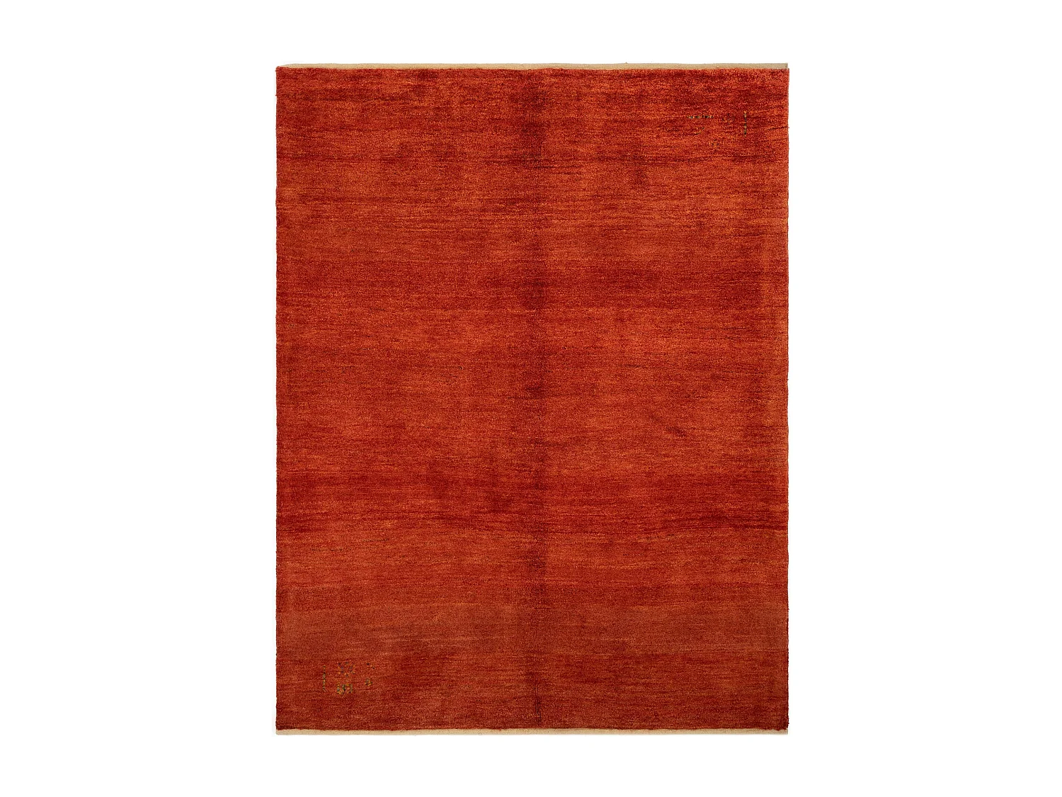 Tapis de laine 157x203 rouge Gabbeh