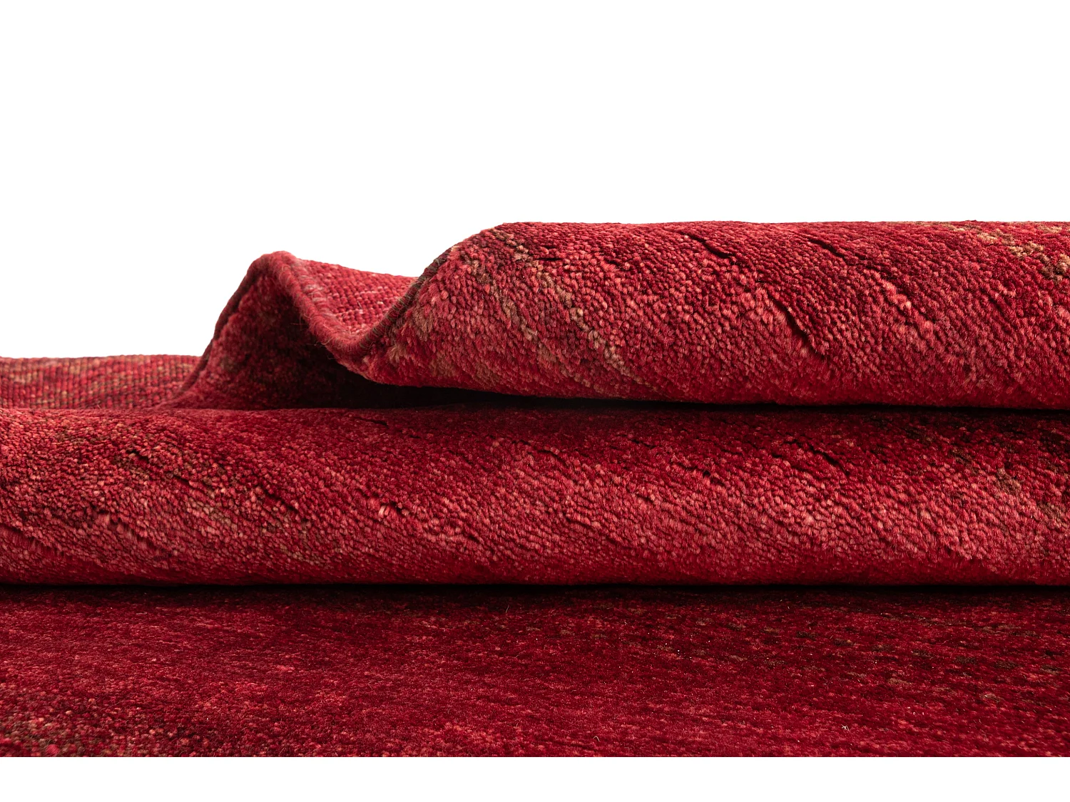 Tapis de laine 93x152 rouge Juma