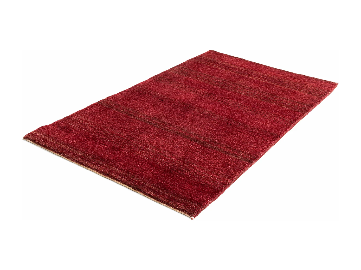 Tapis de laine 93x152 rouge Juma