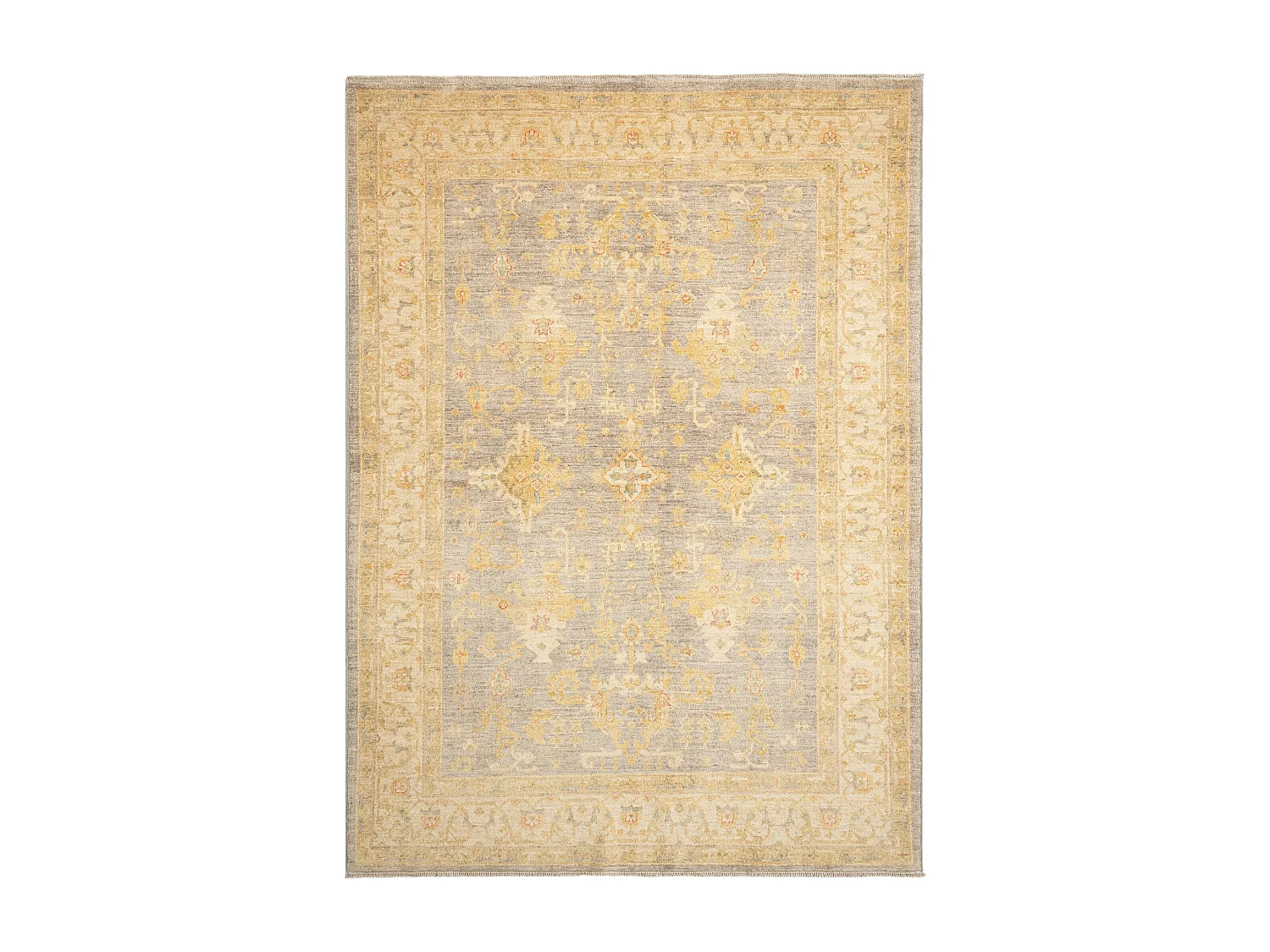 Wollteppich 177x245 Beige Kaizar