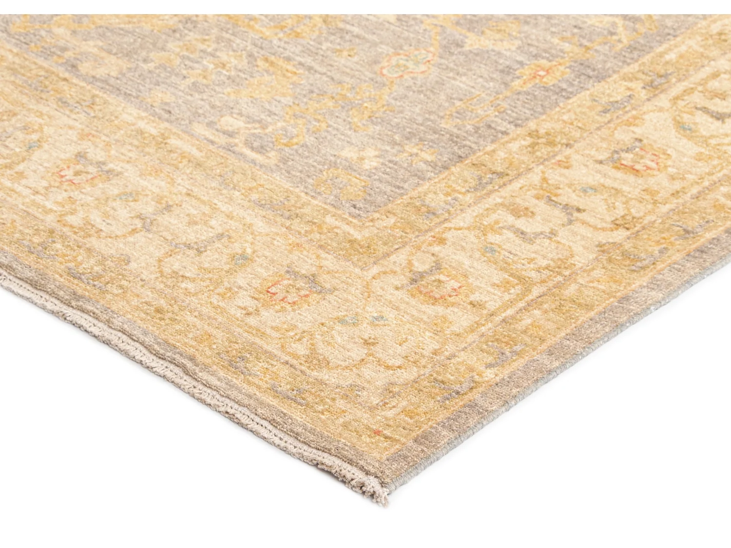 Wollteppich 177x245 Beige Kaizar