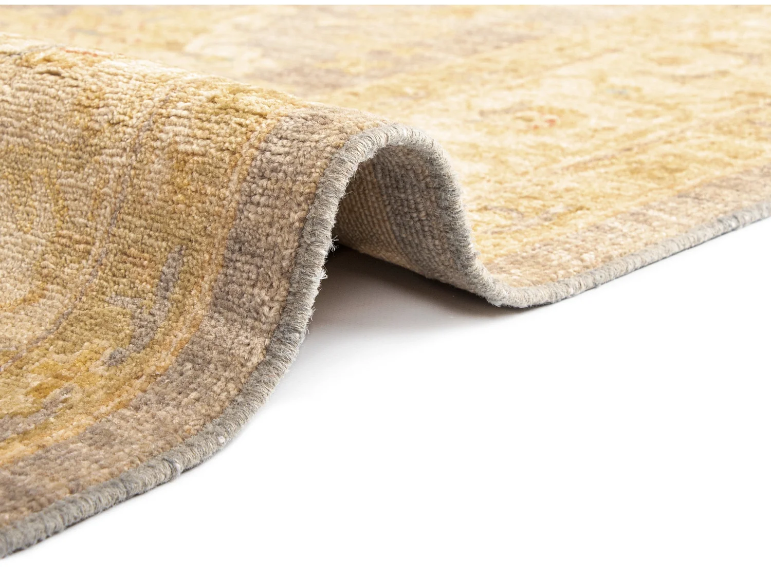 Wollteppich 177x245 Beige Kaizar