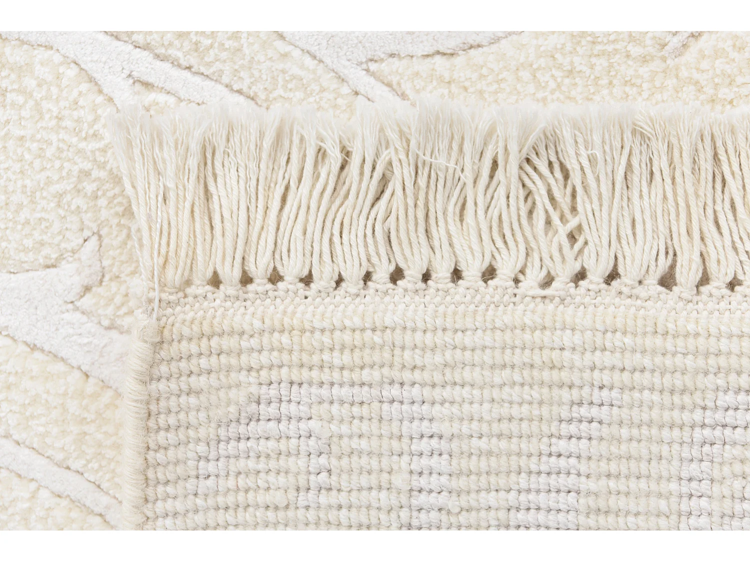 Tappeto per corridoio in lana 81x297 beige Darya