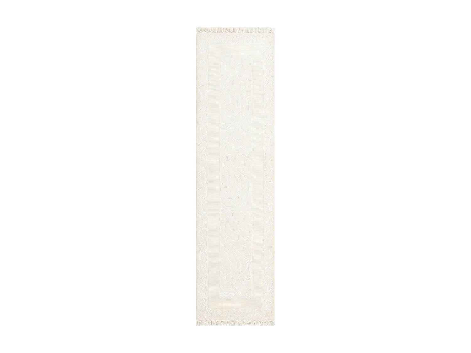 Tapis de couloir en laine 81x297 beige Darya