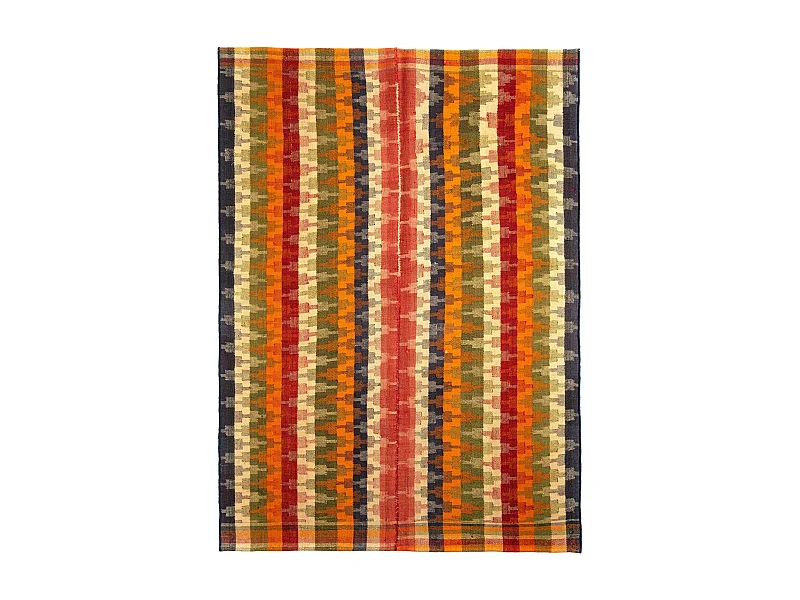 Wollteppich 151x211 Orange Jajim