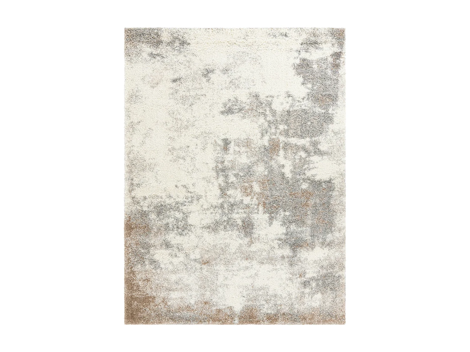 Tapis shaggy 185x275 beige - brun Lachen Haze