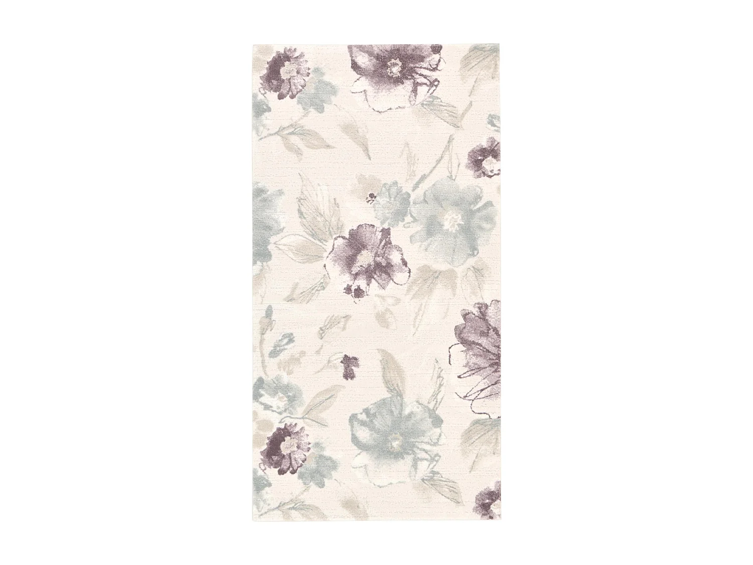 Teppich 79x152 Weiss Copenhagen