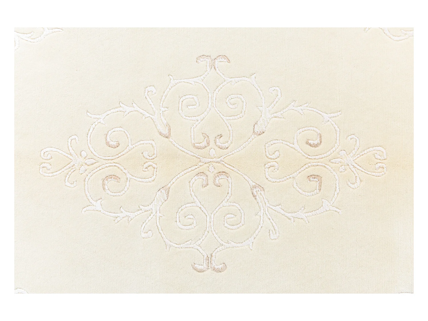 Wollteppich 127x191 Beige Darya