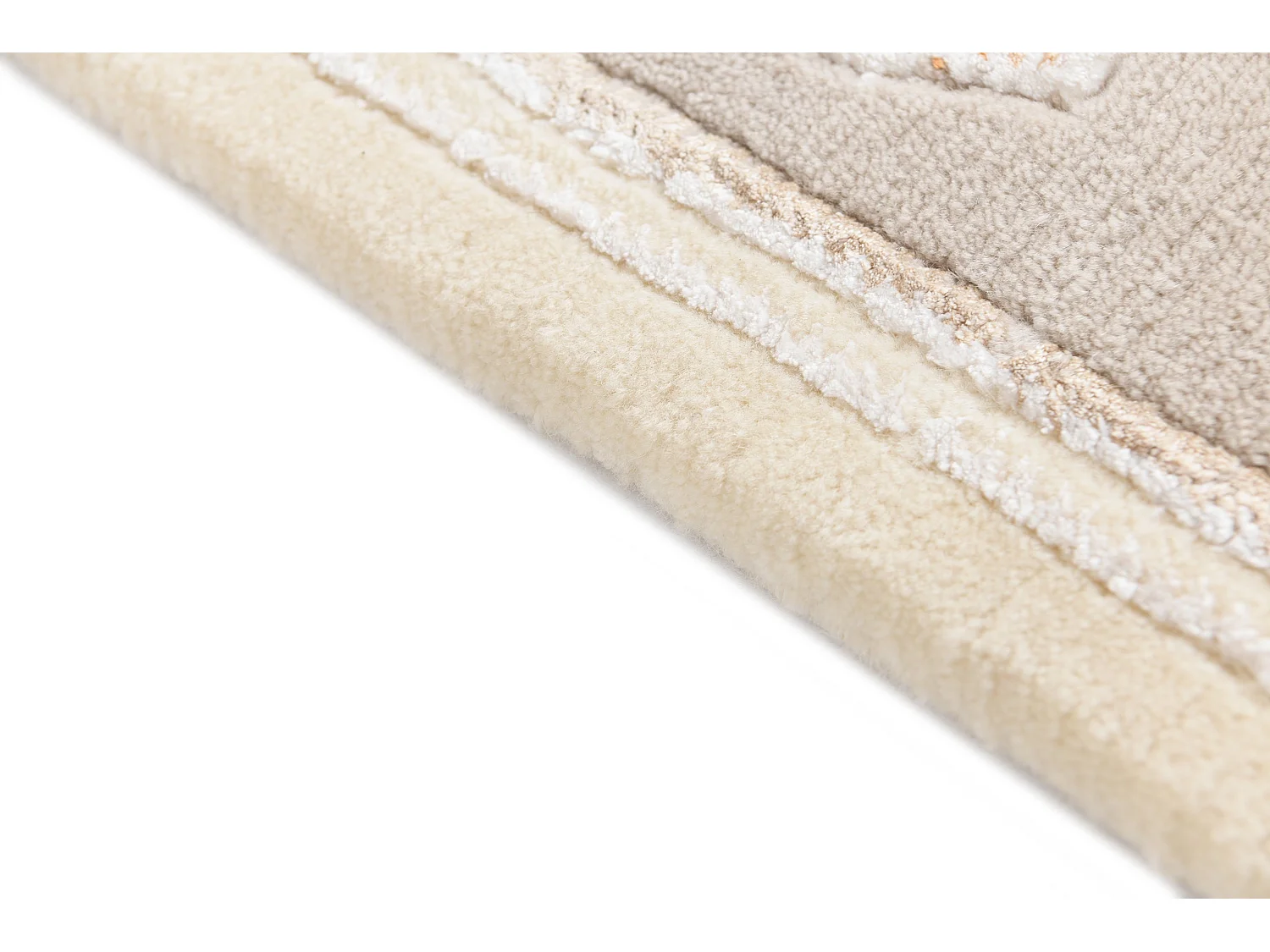 Tapis de laine 127x191 beige Darya