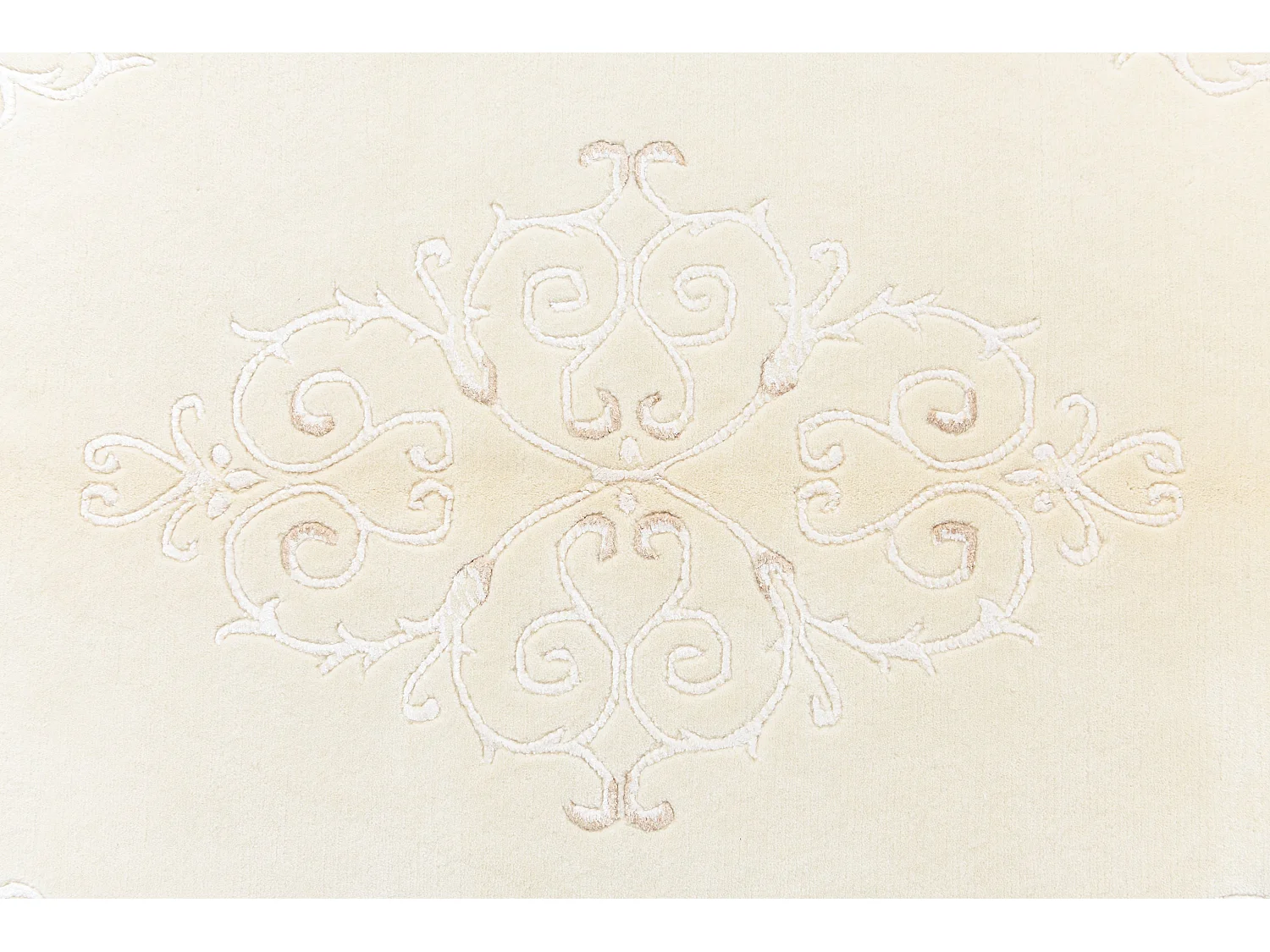 Tapis de laine 127x191 beige Darya