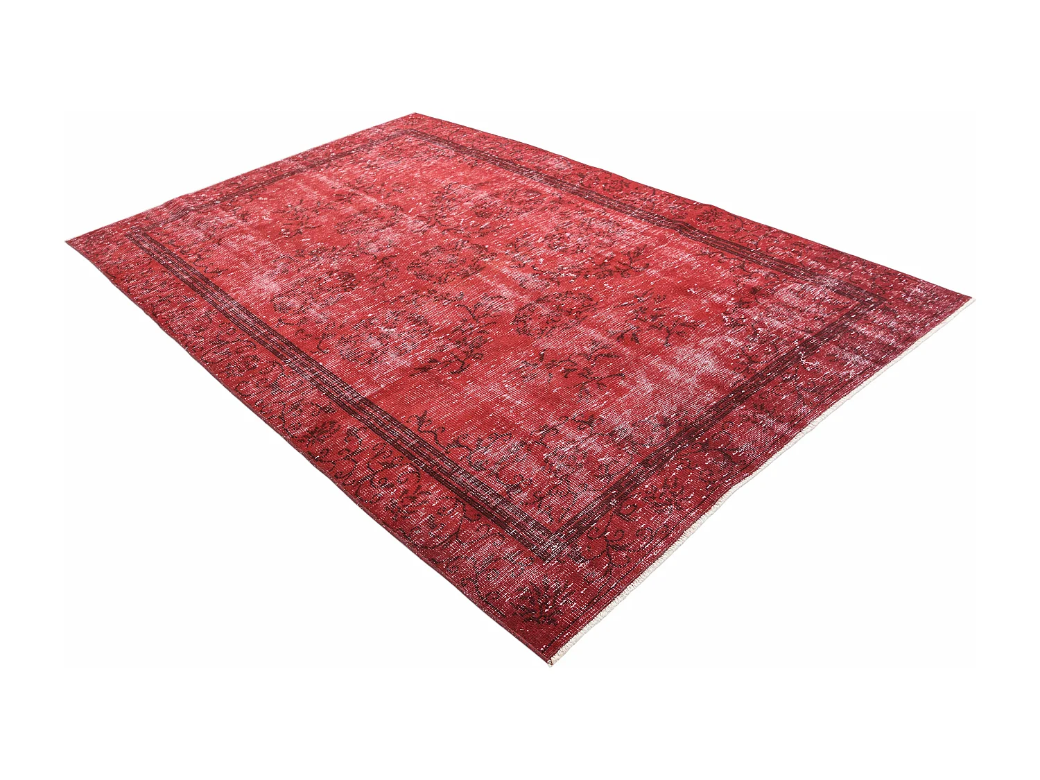 Tapis de laine 173x264 rouge Ultra Vintage