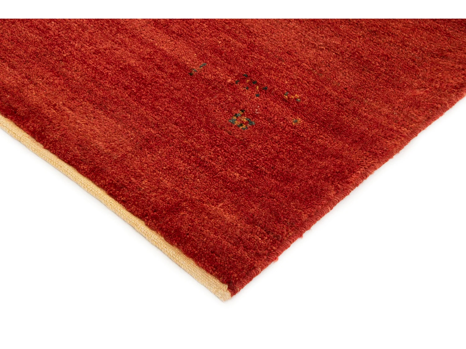 Tapis de laine 143x215 rouge Gabbeh