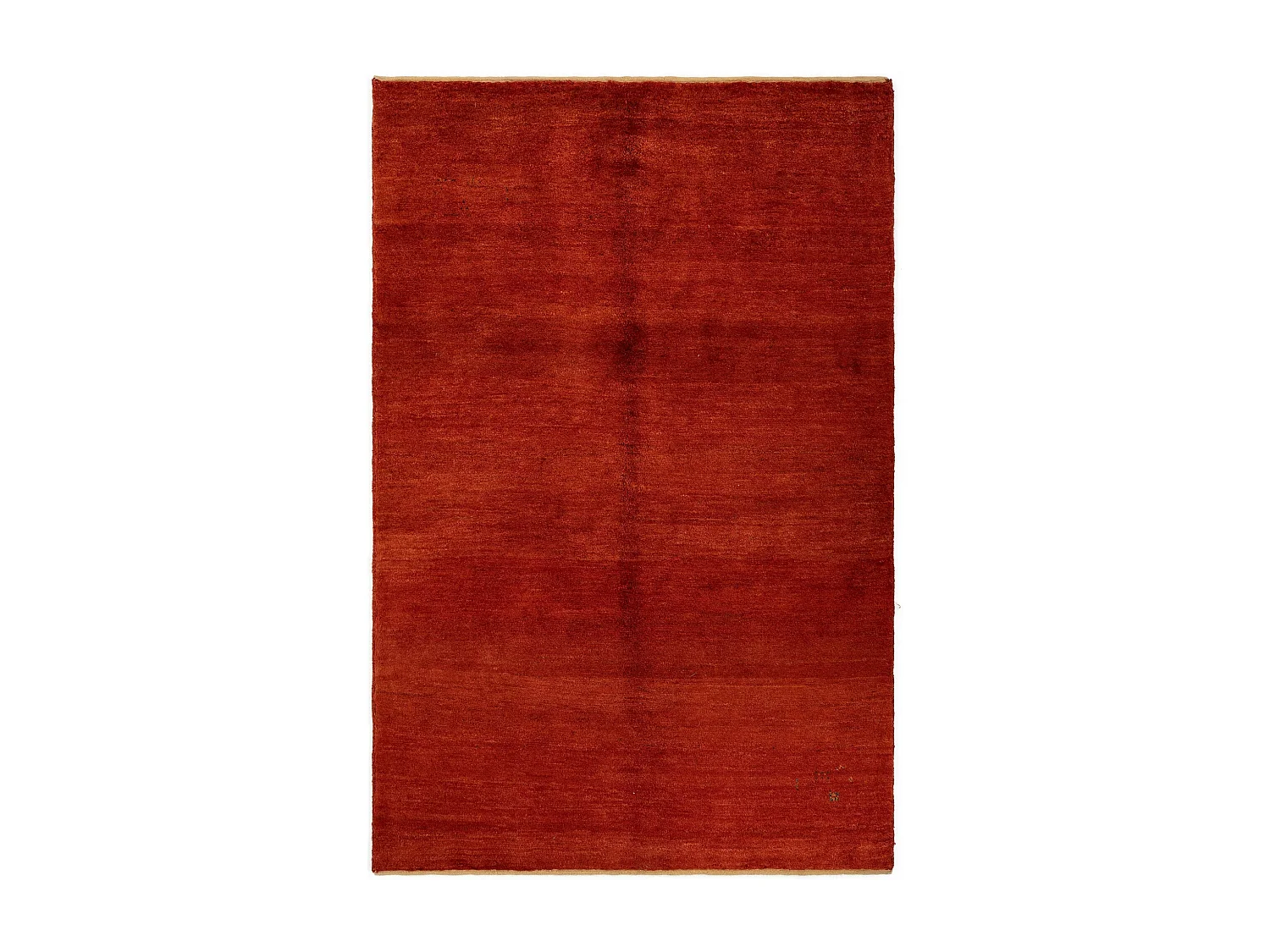 Tapis de laine 143x215 rouge Gabbeh