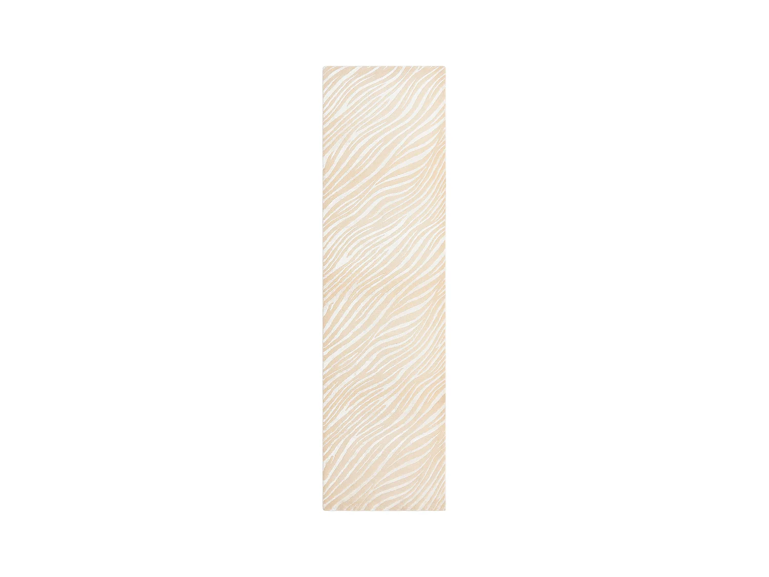 Tapis de couloir en laine 79x295 beige Darya