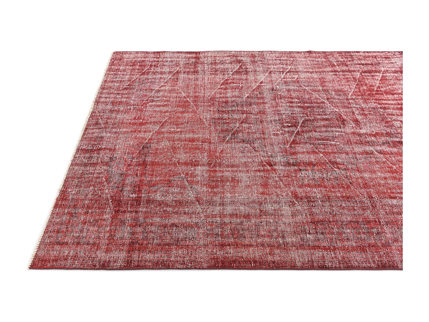 Tapis de laine 183x264 rouge Ultra Vintage