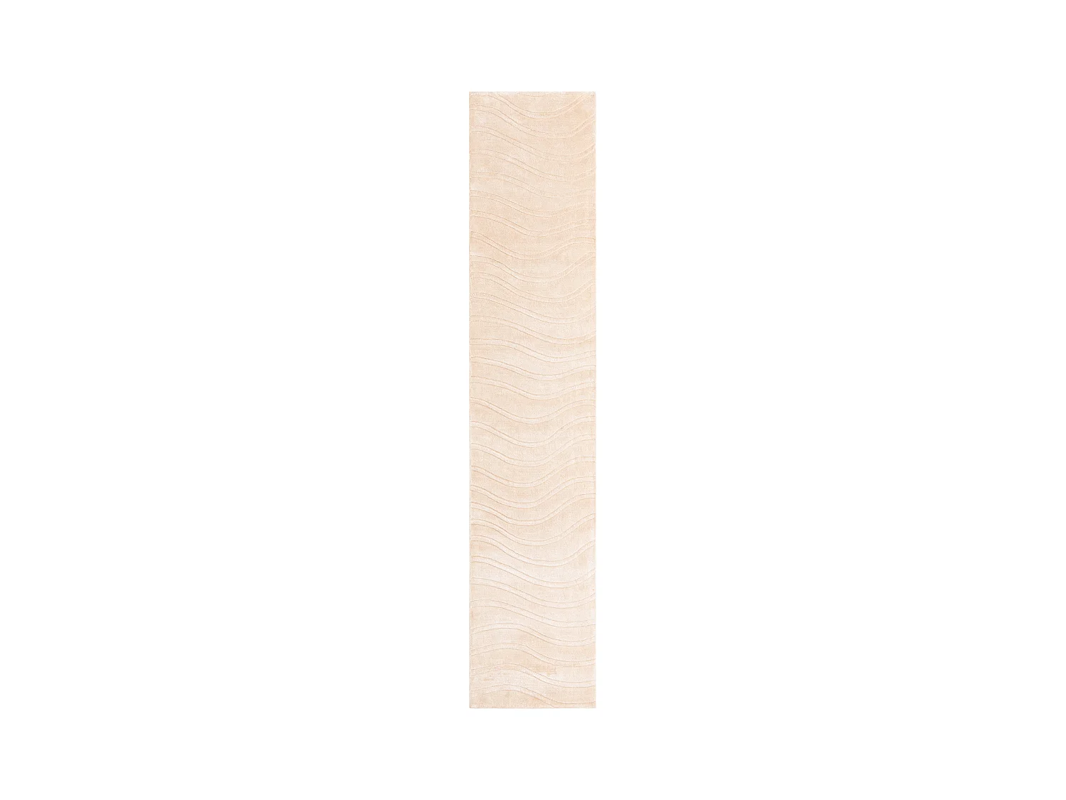 Tapis de couloir en laine 79x396 brun Darya