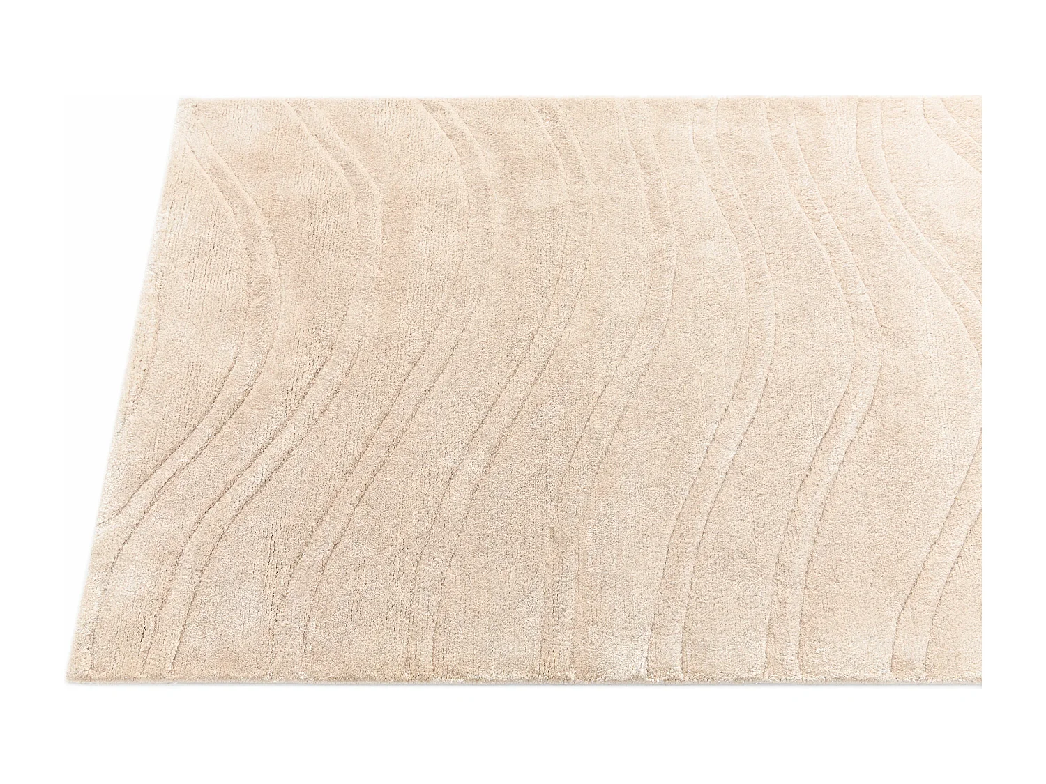 Läufer-Wollteppich 79x396 Braun Darya