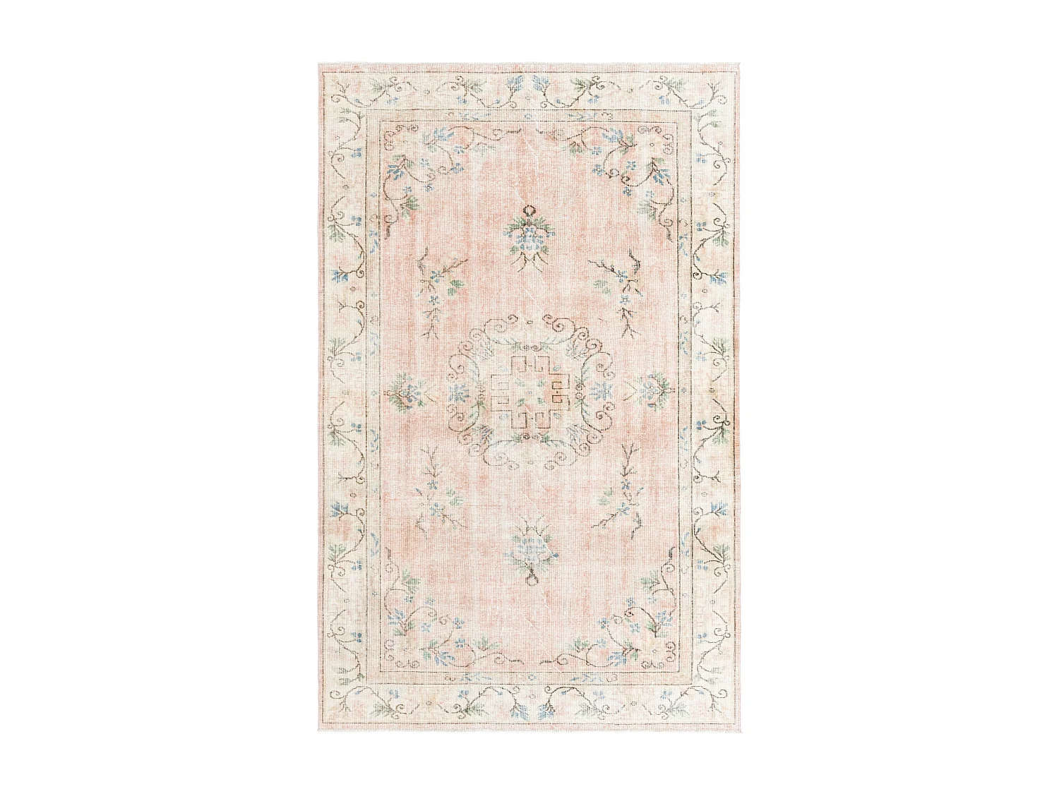 Tapis de laine 163x254 beige Ultra Vintage