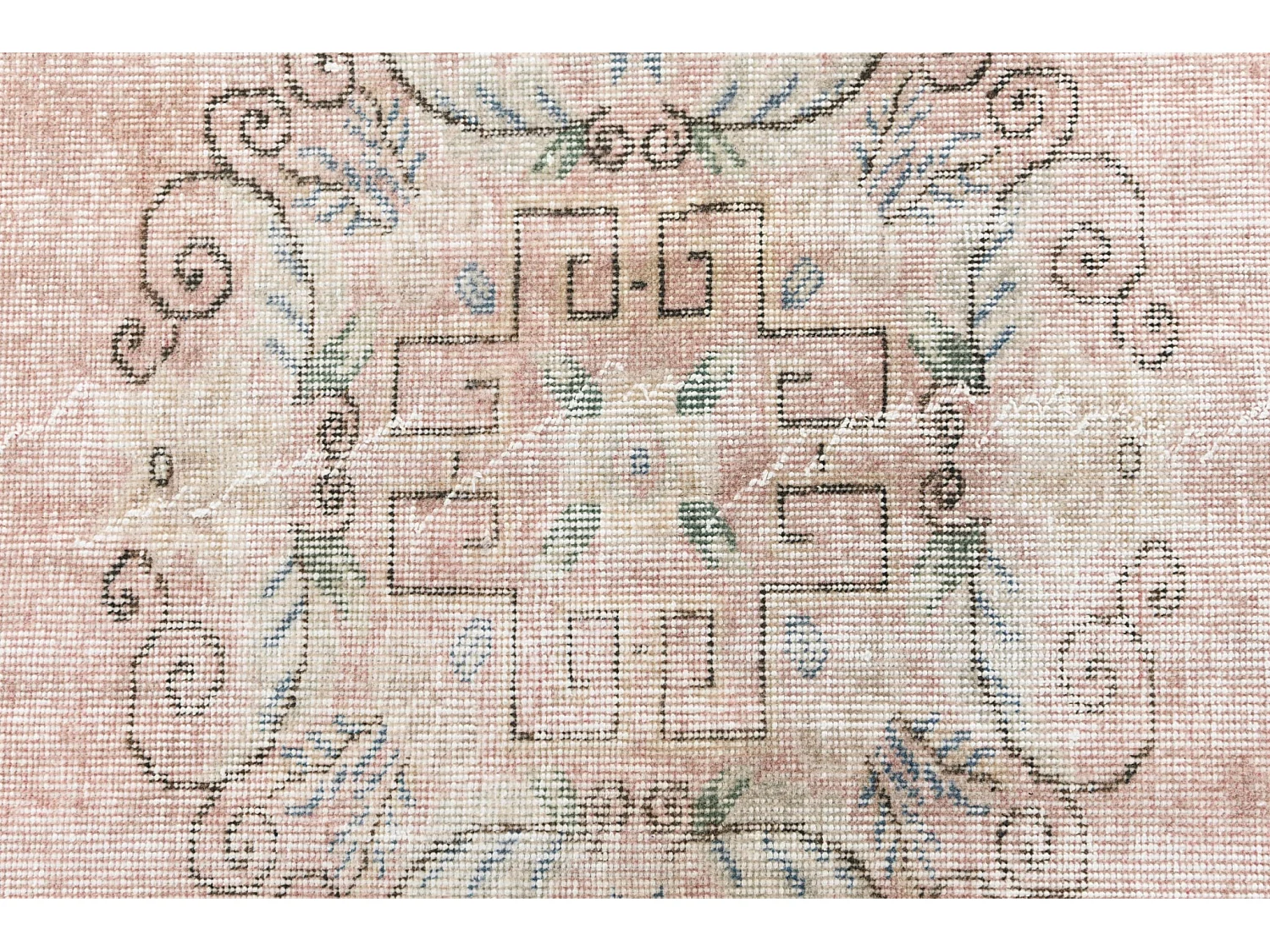 Tapis de laine 163x254 beige Ultra Vintage