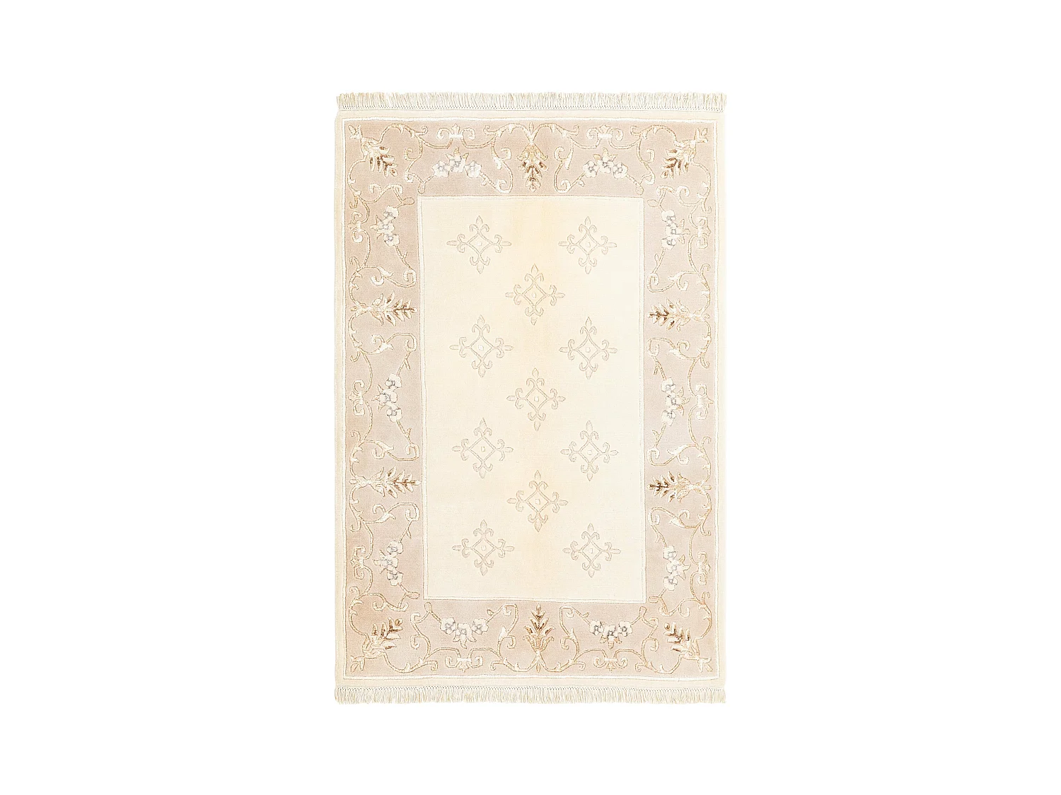 Tappeto in lana 122x183 beige Darya