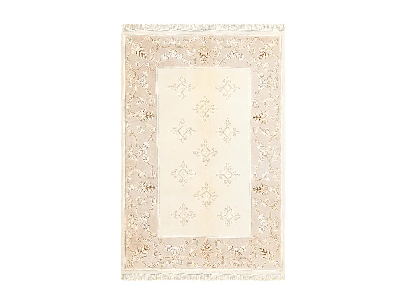 Wollteppich 122x183 Beige Darya