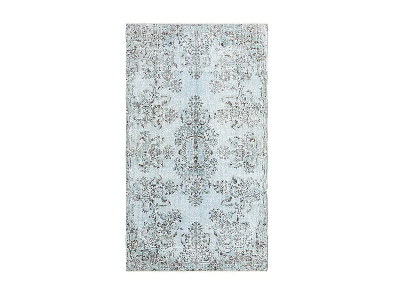 Wollteppich 170x300 Blau Ultra Vintage
