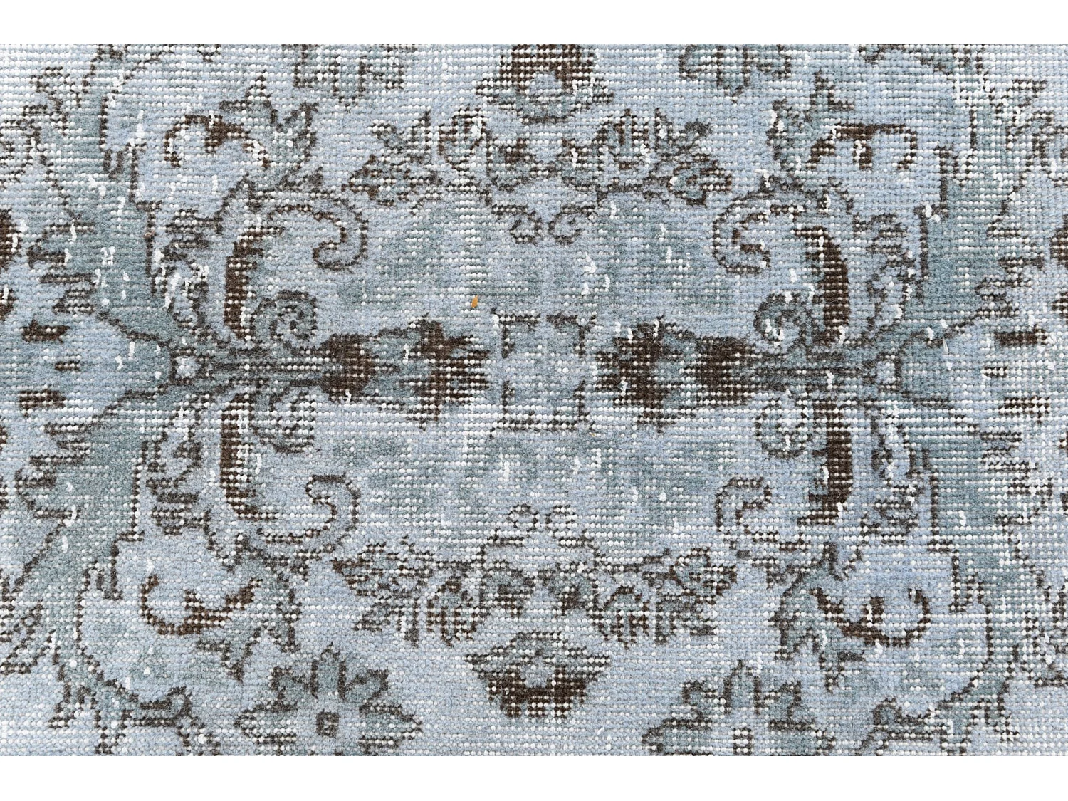 Tapis de laine 170x300 Bleu Ultra Vintage