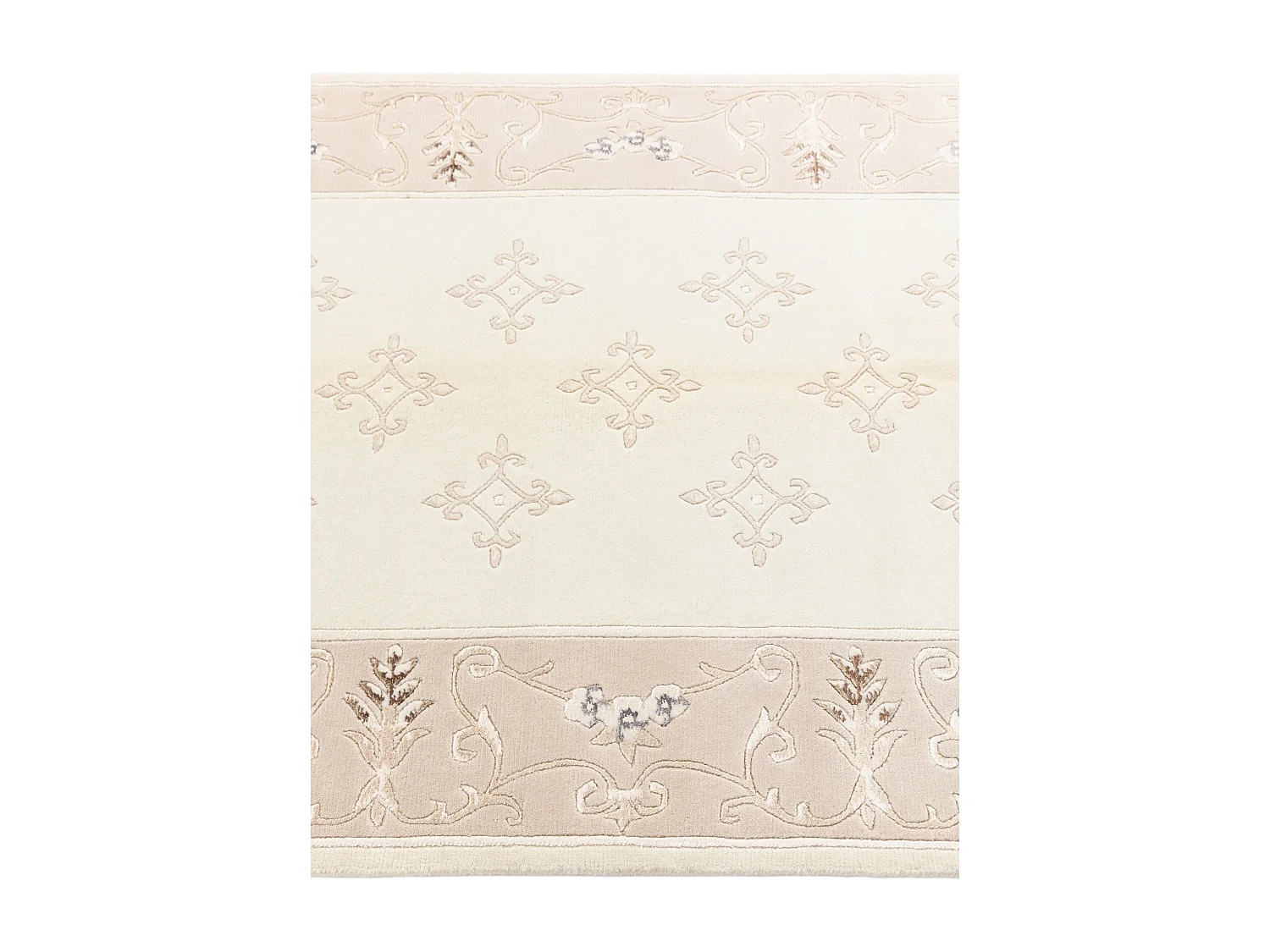 Wollteppich 122x188 Beige Darya