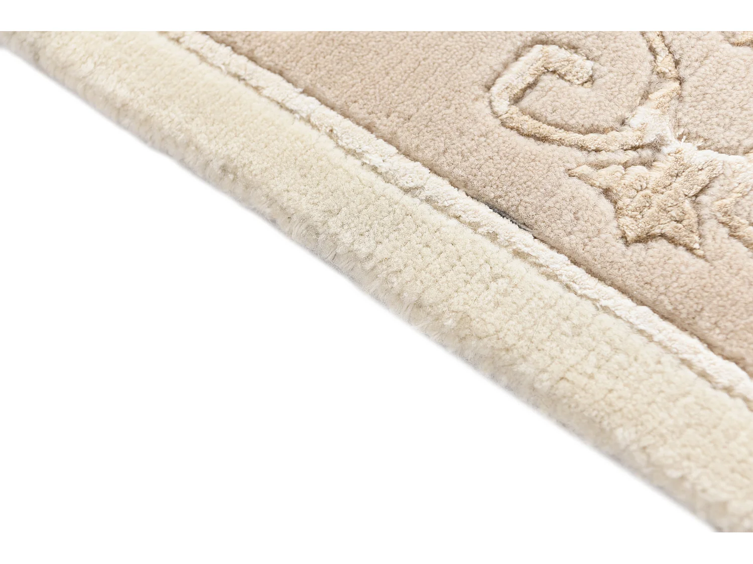 Wollteppich 122x188 Beige Darya