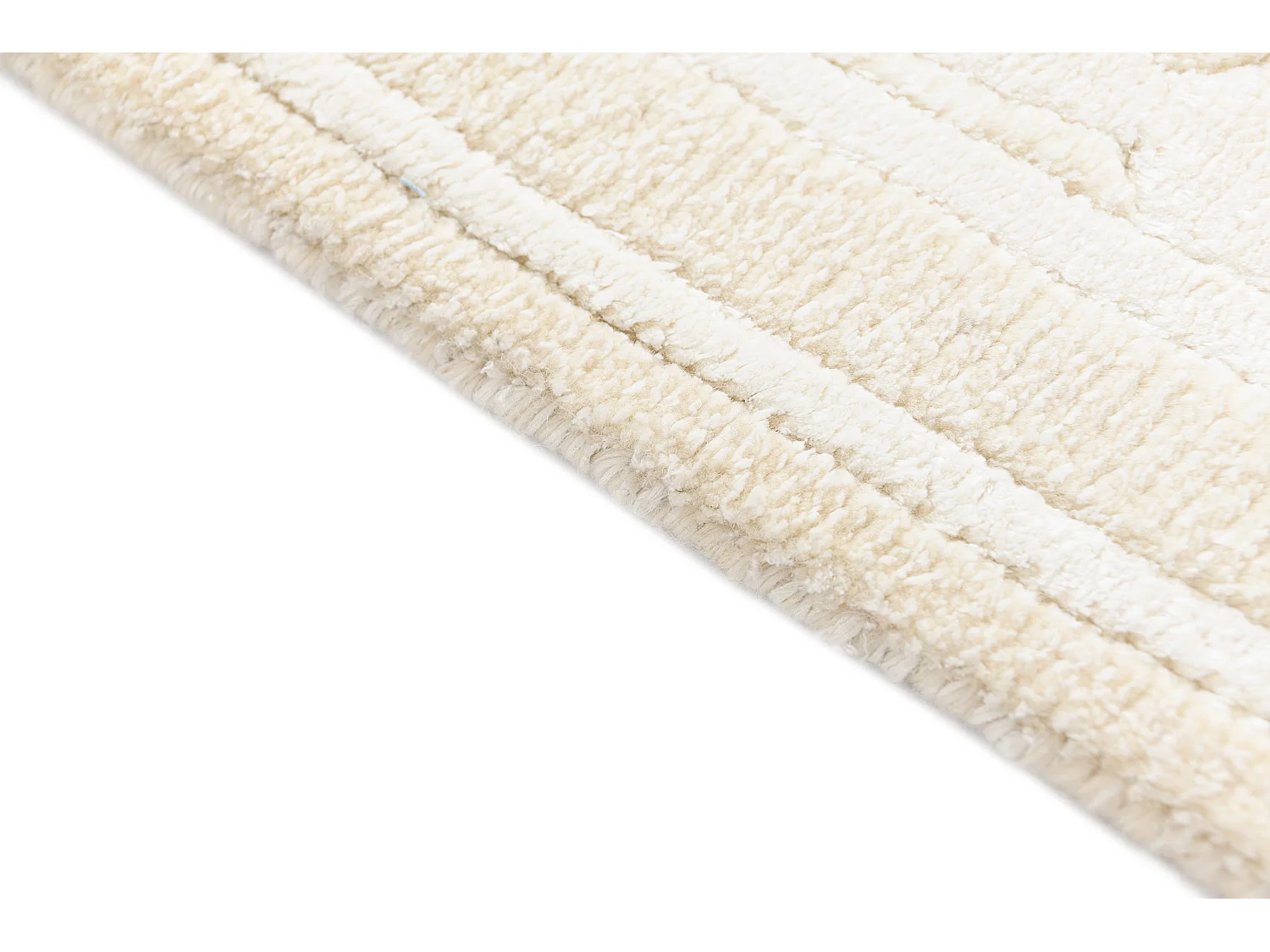 Tapis de couloir en laine 79x206 beige Darya