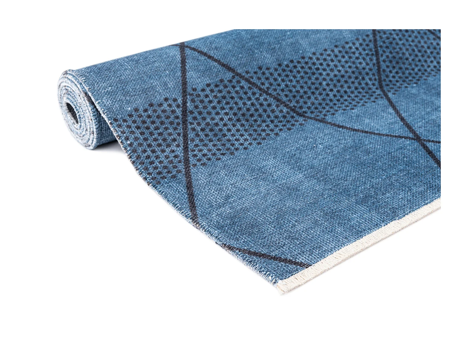Tapis de couloir en laine 72x443 beige Kaizar