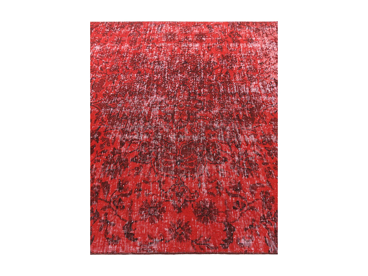 Tappeto in lana 165x218 rosso Ultra Vintage