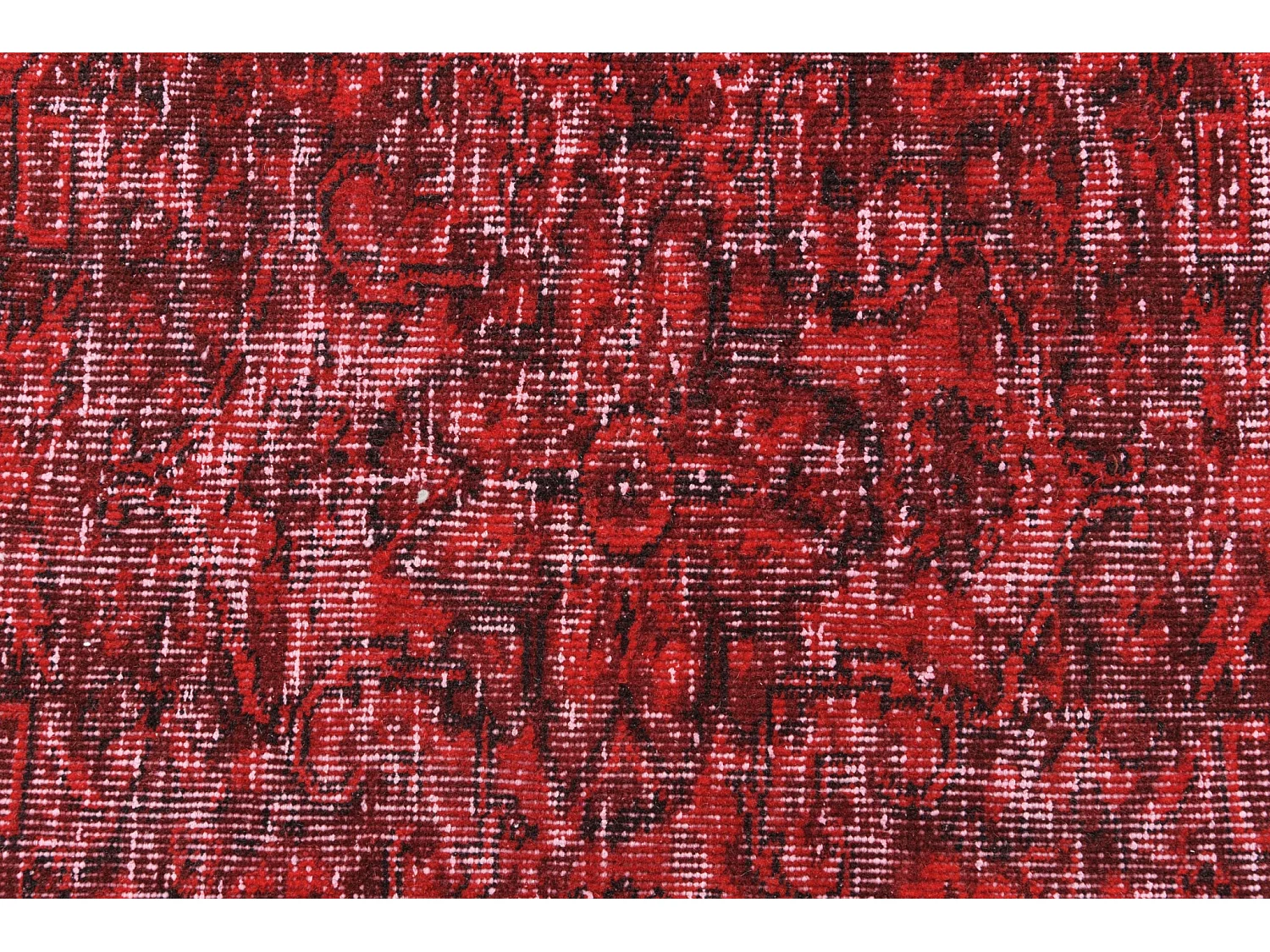 Tappeto in lana 165x218 rosso Ultra Vintage
