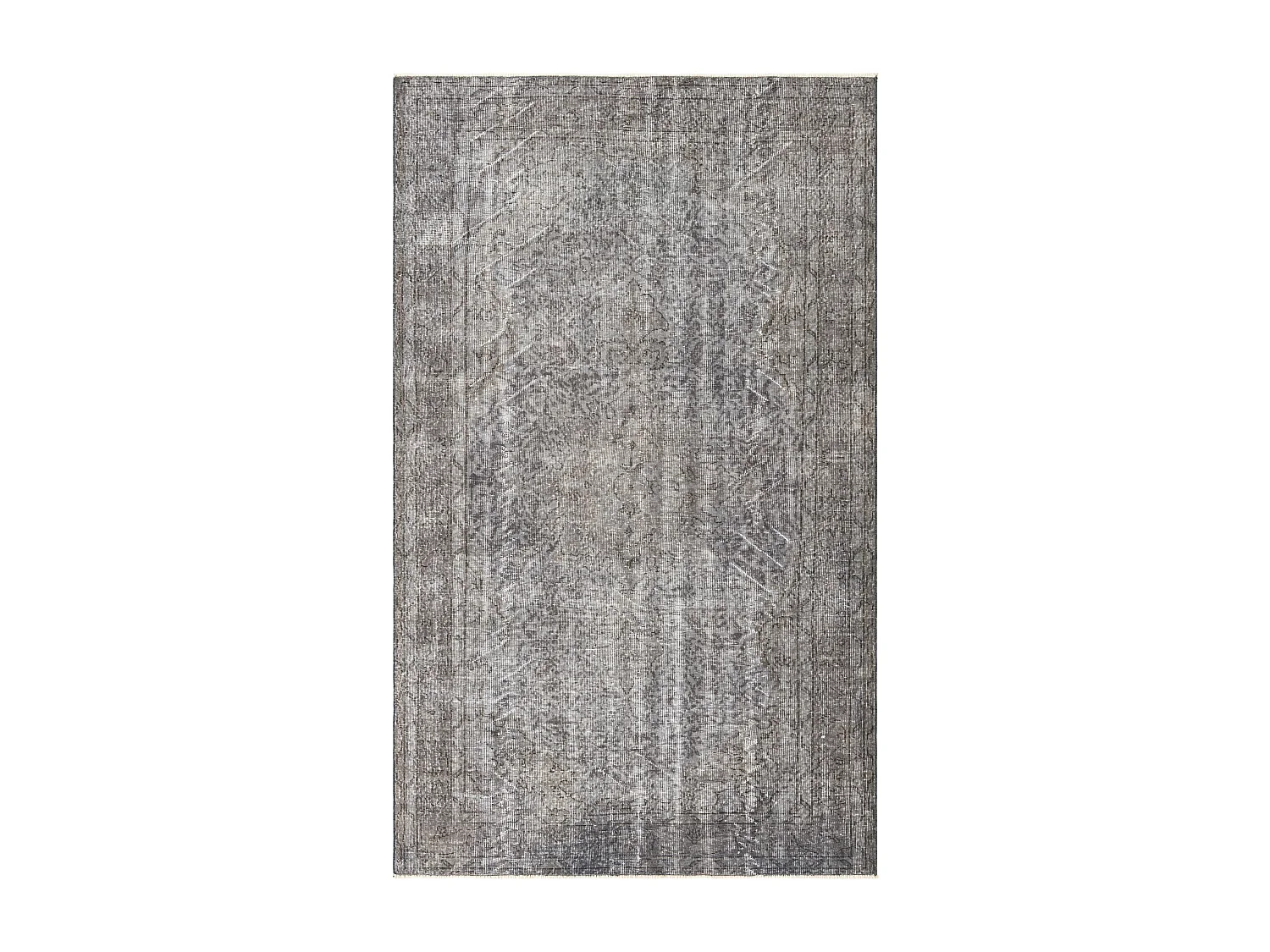 Tapis de laine 163x272 gris Ultra Vintage