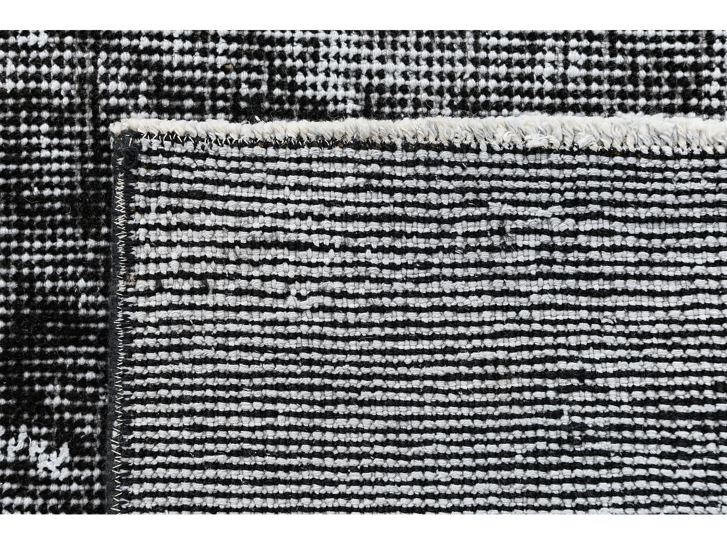 Tapis de laine 201x284 gris Ultra Vintage