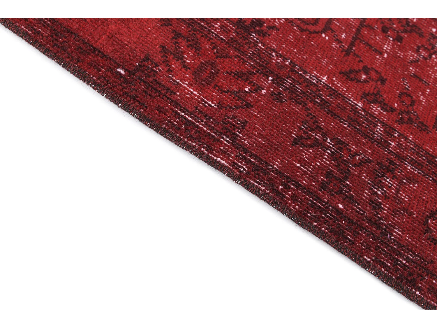 Wollteppich 112x206 Rot Ultra Vintage