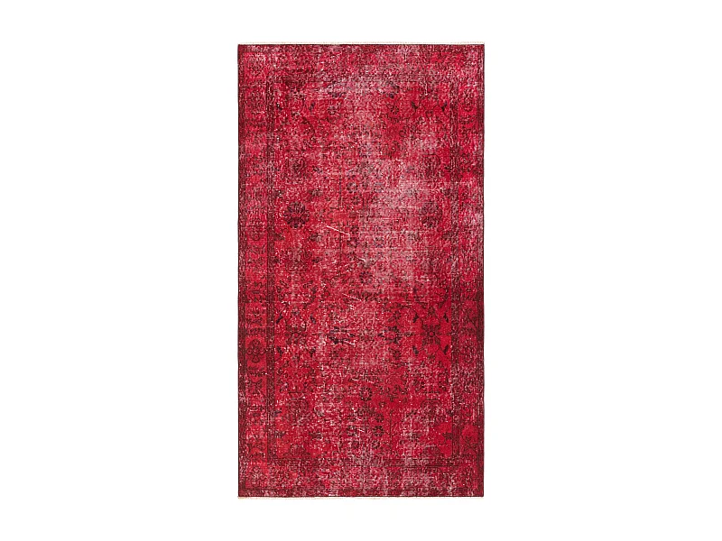 Tapis de laine 112x206 rouge Ultra Vintage