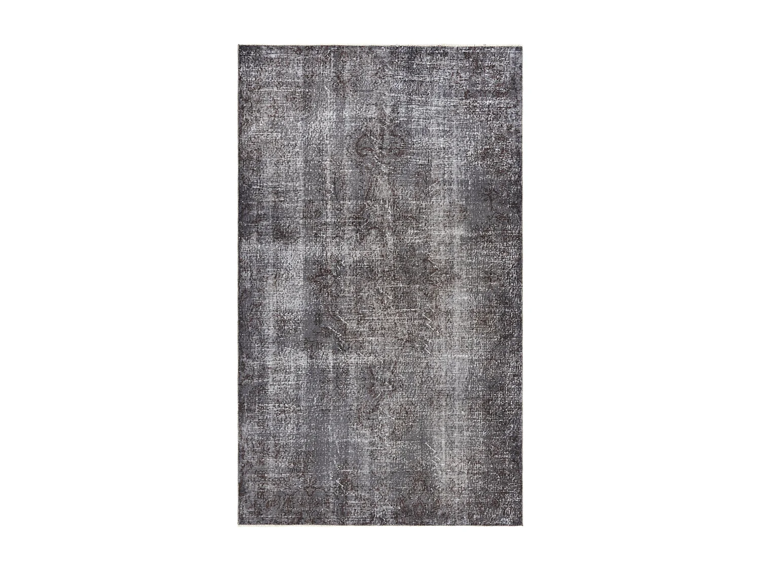 Tapis de laine 160x272 gris Ultra Vintage