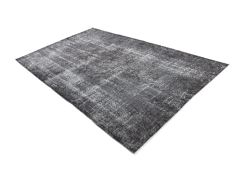Tapis de laine 160x272 gris Ultra Vintage