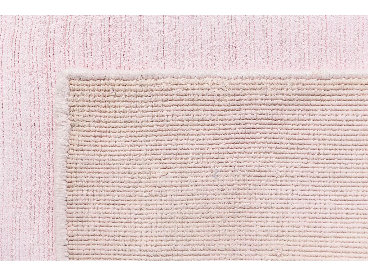 Läufer-Wollteppich 79x198 Rosa Darya