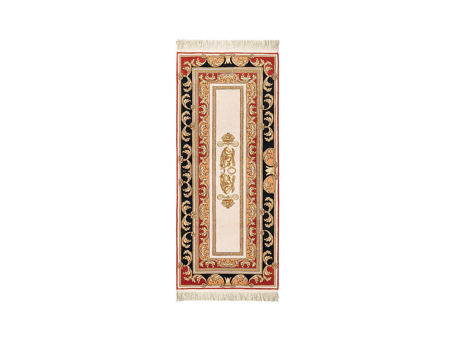 Tapis de couloir en laine 84x201 beige Darya