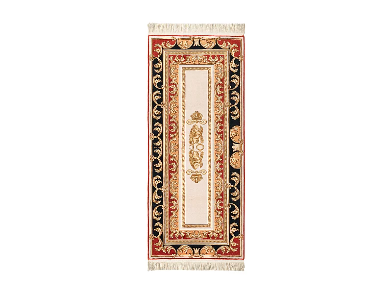 Tapis de couloir en laine 84x201 beige Darya