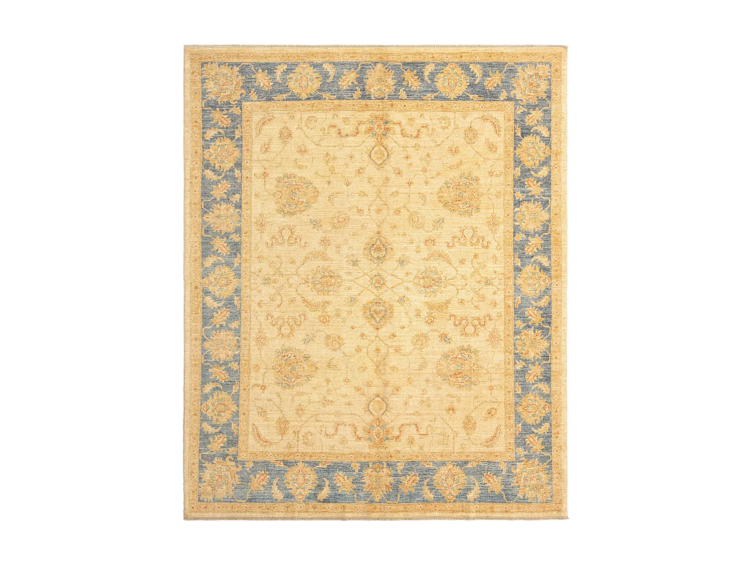 Wollteppich 202x248 Beige Ziegler