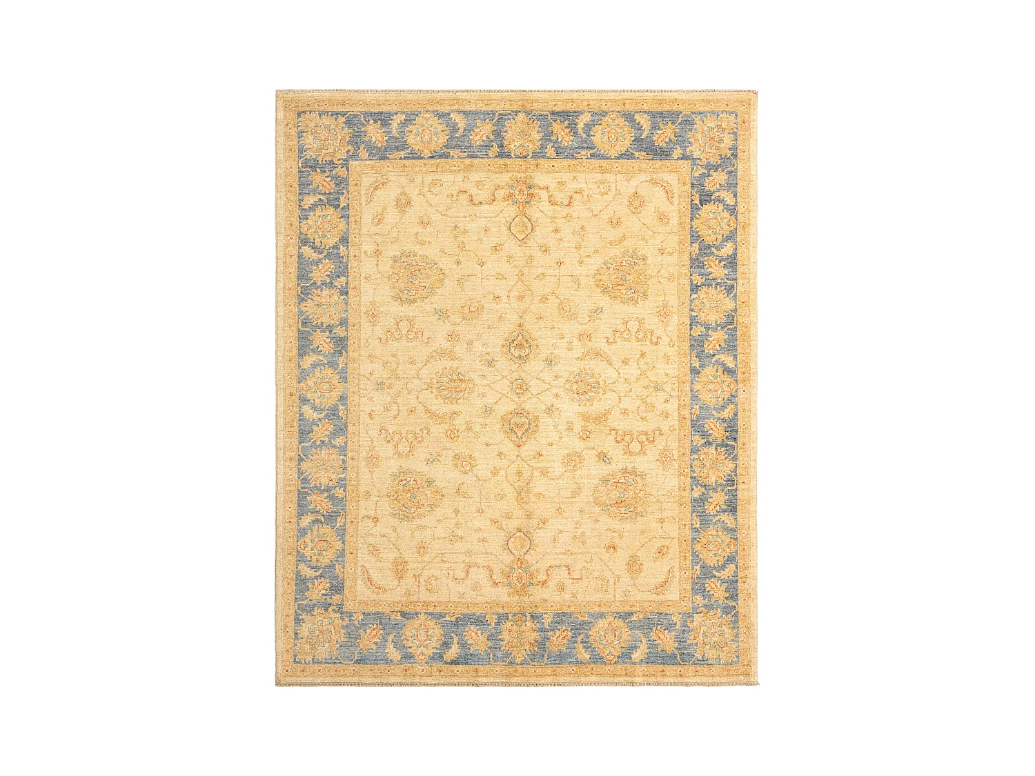 Wollteppich 202x248 Beige Ziegler