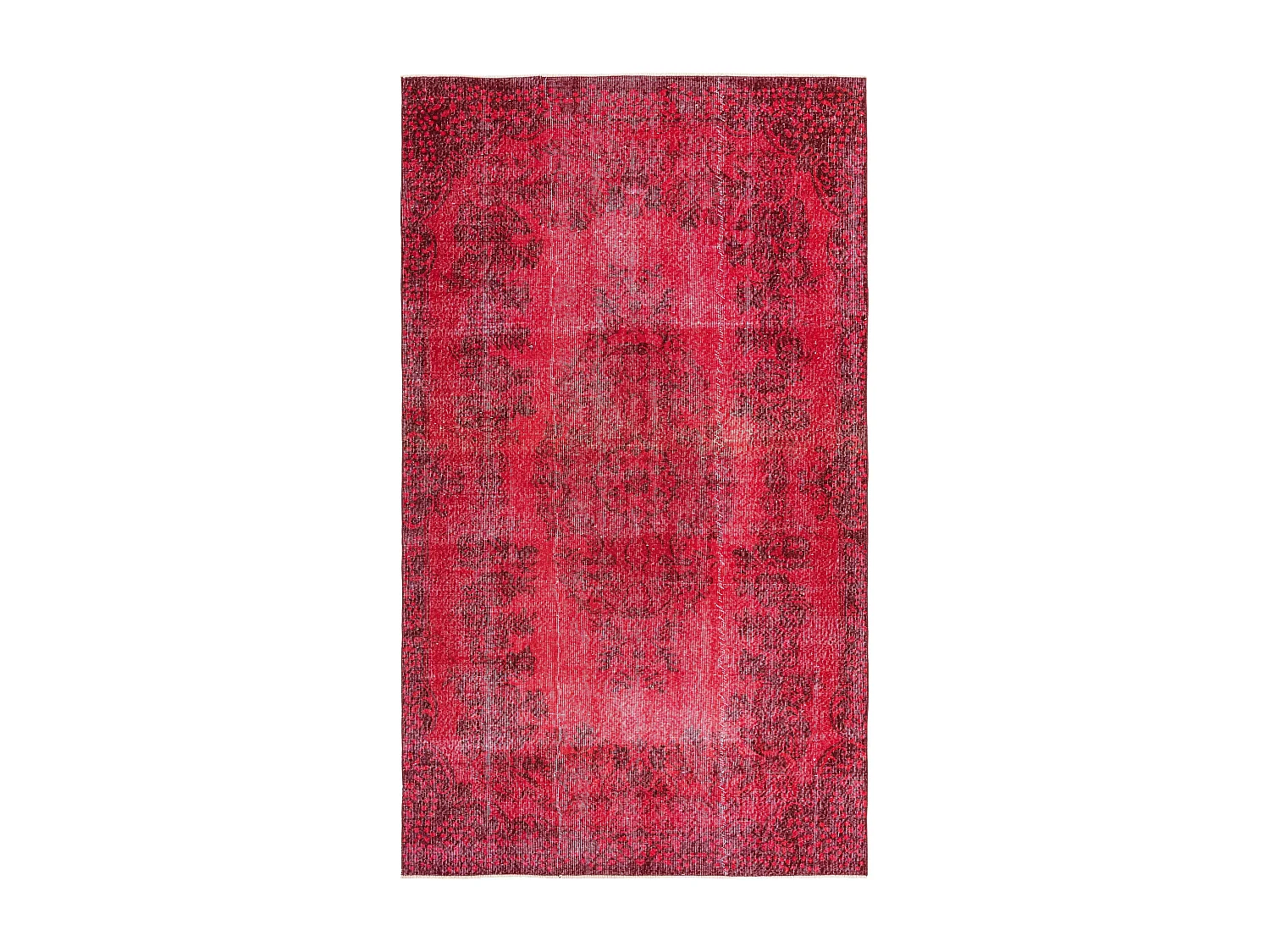 Wollteppich 170x295 Rot Ultra Vintage