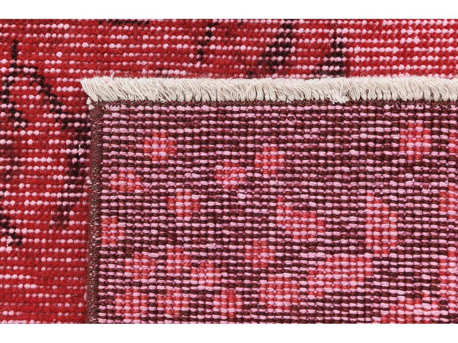 Wollteppich 170x295 Rot Ultra Vintage