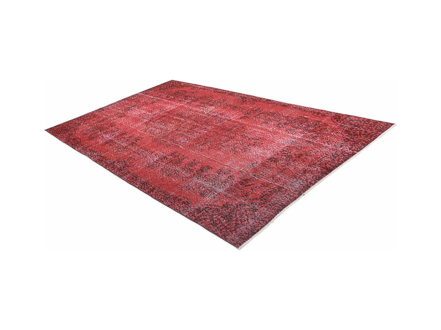 Tapis de laine 170x295 rouge Ultra Vintage