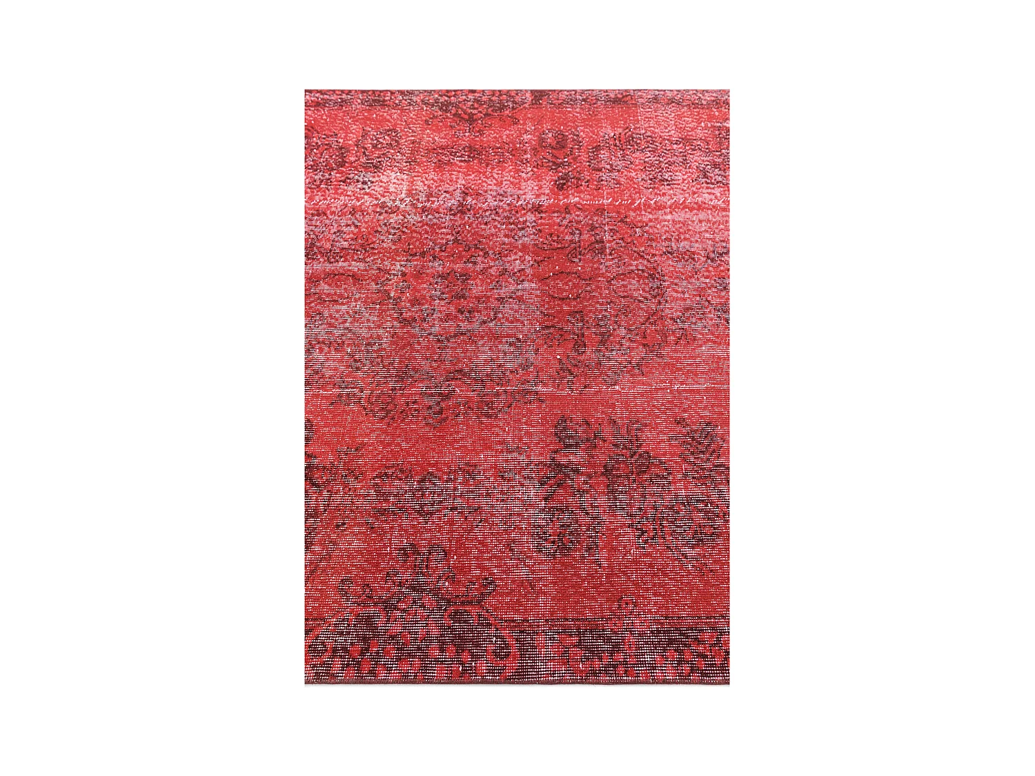 Tapis de laine 170x295 rouge Ultra Vintage
