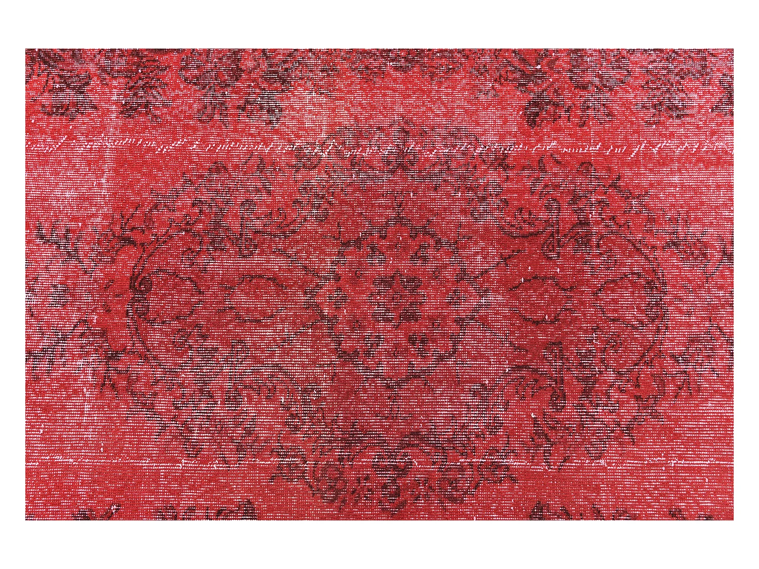 Tapis de laine 170x295 rouge Ultra Vintage