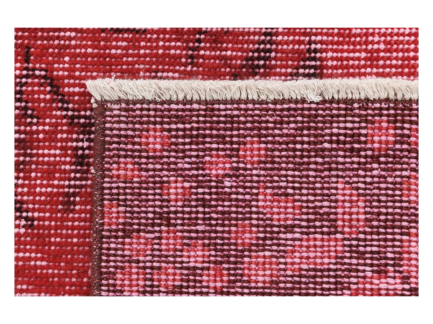 Tapis de laine 170x295 rouge Ultra Vintage